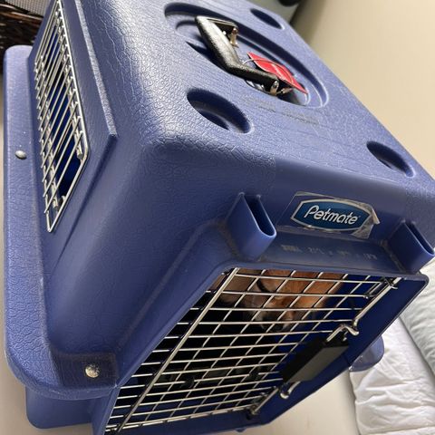 Petmate small kennel transportbur liten hund katt godkjent på fly