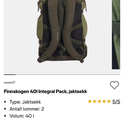 Finnskogen 40l Integral Pack, jaktsekk