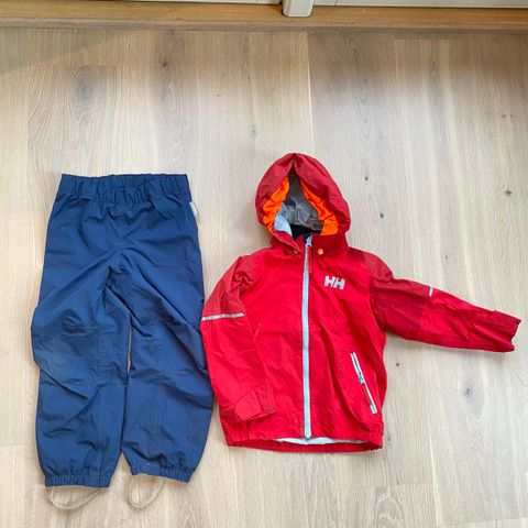 Helly Hansen jakke+Reimatec bukse str 110