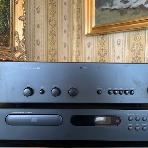 NAD 302 og NAD cd spiller