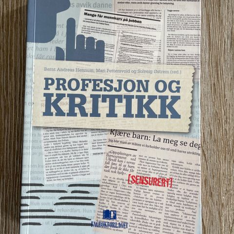 Profesjon og kritikk