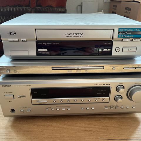VHS, DVD og stereo
