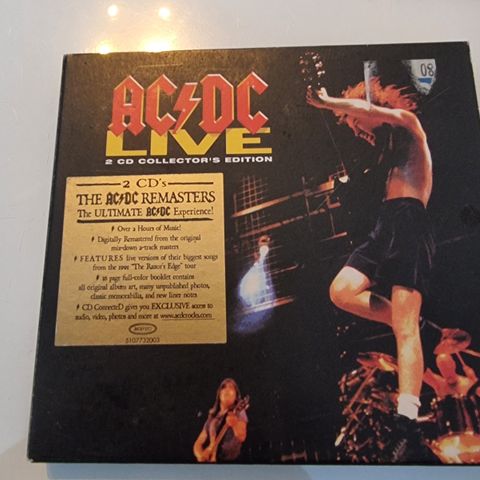 AC/DC-  CD 'Live' selges!