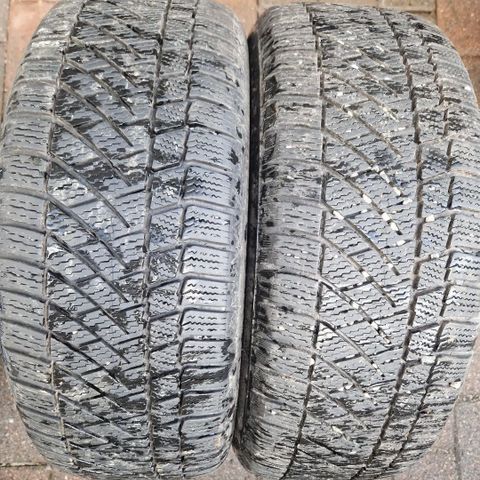 195/55R16 Continental vinterdekk 2stk