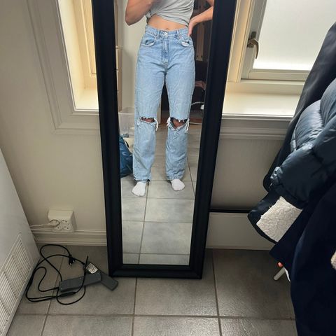 Straight jeans fra Gina