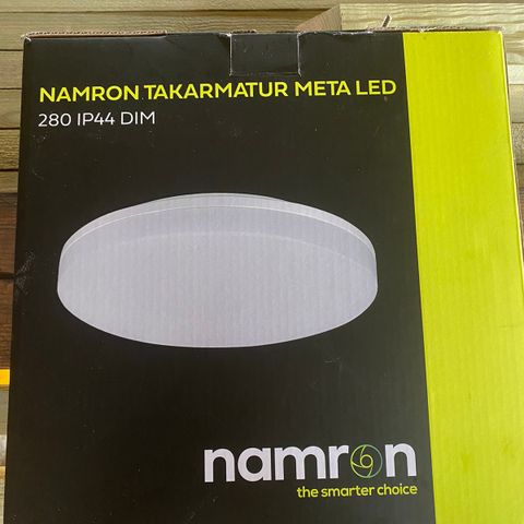 Namron Taklampe Meta LED