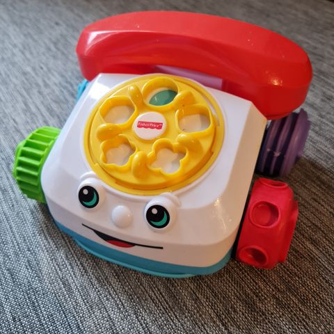 Telefon ficher price til play doo.