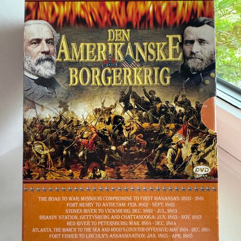 DVD-samling om US Civil War