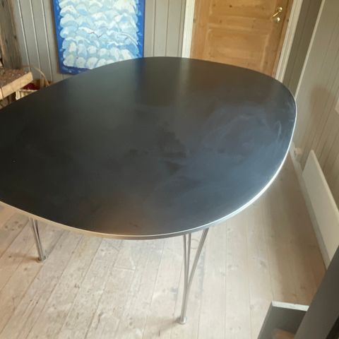 Fritz Hansen Superellipse B613, 120x180, sort