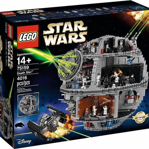 100% Ny uåpnet Lego UCS 75159 Star Wars Death Star (bilder kommer)