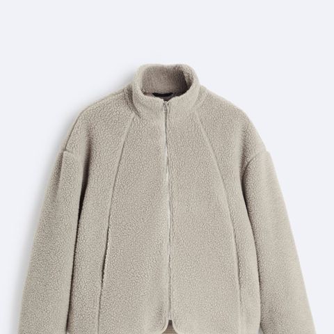 Zara Sherpa fleece  jakke