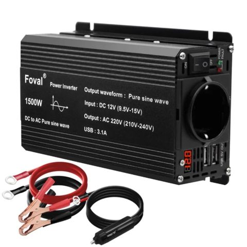 Foval Pure Sine Wave Inverter - 1500W