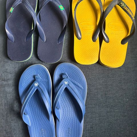 Hawaianas og Crocs slippers str. 36, 36-37 og str. 37-38 skopakke