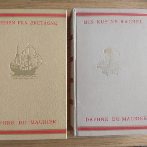 DAOHNE DU MAURIER.  2 BØKER