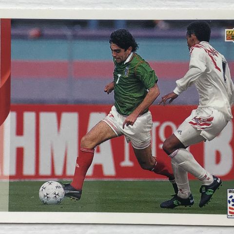 Fotballkort DAVID PATINO MEXICO Nr.36 UPPER DECK WORLD CUP USA 1994