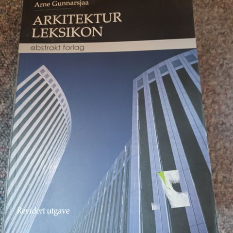 Arkitektur leksikon