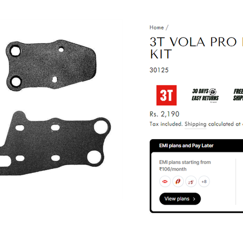 3T Vola pro extender kit