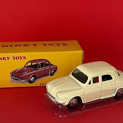 Mint in Box Renault Dauphine fra Dinky Toys Atlas