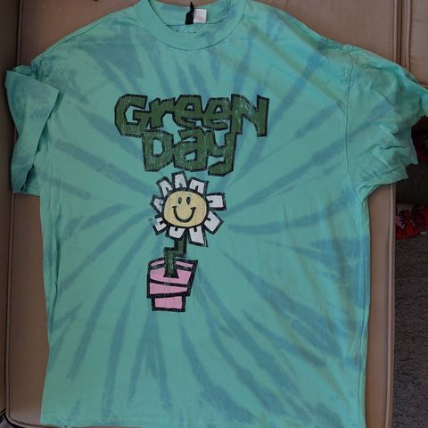 Green Day t-skjorte oversized strl. S/M