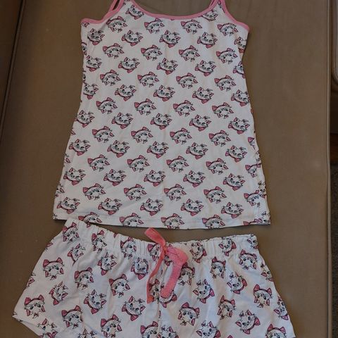 Disney Marie Aristokattene sett med singlet og shorts strl. M