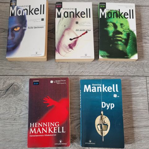 Henning Mankell bøker