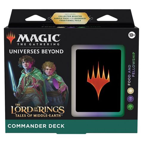 LOTR: «Food and Fellowship» sealed commander deck. Magic The Gathering