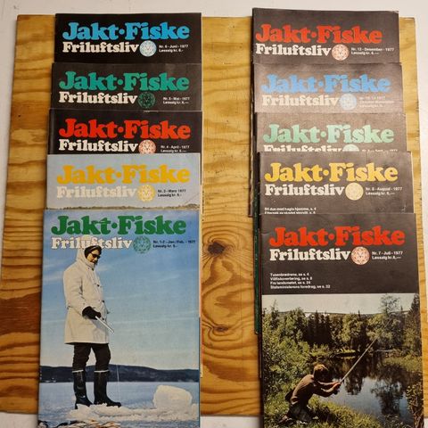 Bladet - Jakt Fiske Friluftsliv årgang 1977
