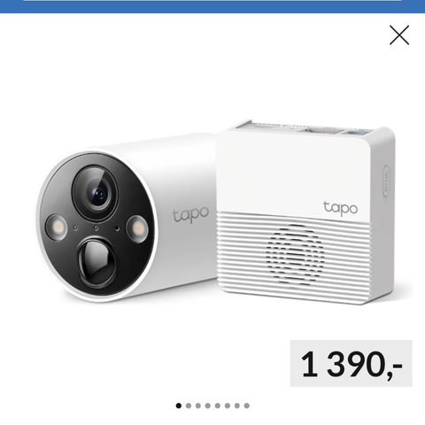 Tapo C420S1 Overvåkingskamera