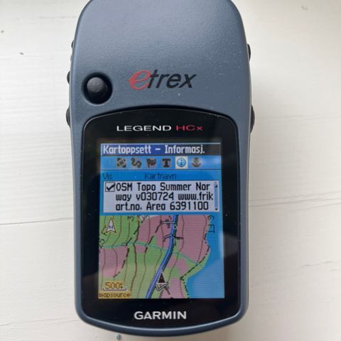 Garmin GPS eTrex Legend HCx, Ny kart, hele Norge!