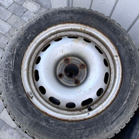 Michelin vinterdekk 195/65-R15