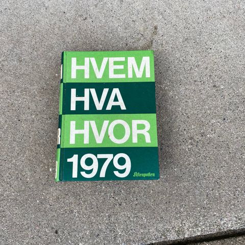 Hvem, hva, hvor 1979