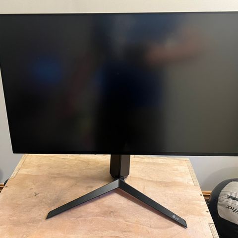 LG gaming monitor.