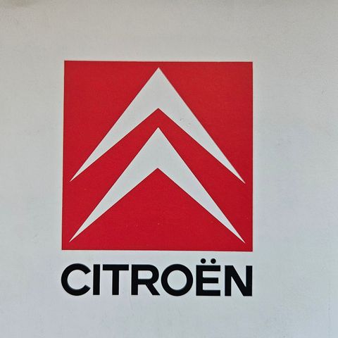 Citroën modellprogrs fra Sverige