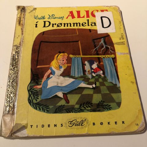 Tidens gull bøker Alice i Drømmeland (hentes/sendes)