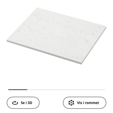 IKEA TOLKEN BENKEPLATE