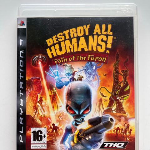 Ps3 spill DESTROY ALL HUMANS ! Path Of the Furon