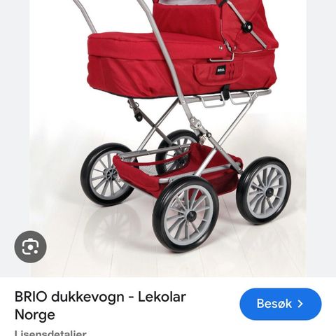 Brio dukkevogn