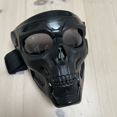 Skull mask / skjelettmaske - NY! Universalstørrelse