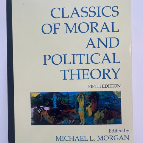 Classics of moral and political theory