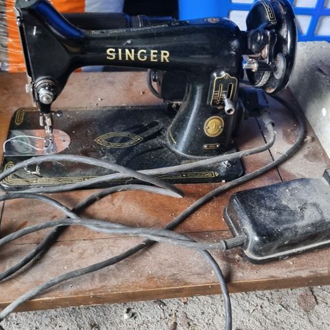 Elektrisk Singer symaskin