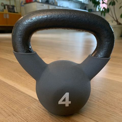 Kettlebell 4 kg.