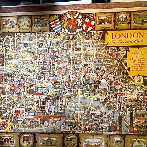 STORT Old London Map