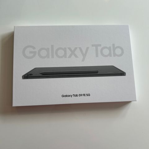 Uåpnet Samsung Galaxy Tab FE 5G, 256 GB