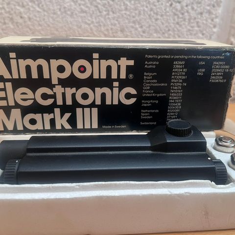 Aimpoint electronic mark iii