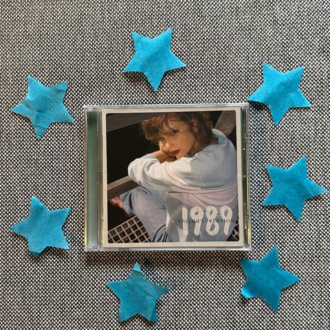 Taylor Swift 1989 Taylor’s version Aquamarine Green deluxe CD med polaroids