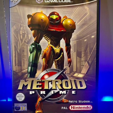 Metroid Prime (Gamecube) med manual