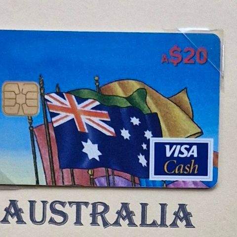 Telekort: Visa Cash Australia