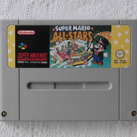 Super Nintendo -Super Mario Allstars -PAL- UKV