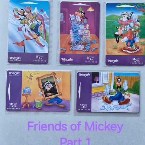 Telekort: Friends of Mickey, Part 1