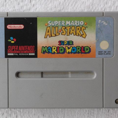 Super Mario Allstars + Super Mario World - PAL UKV